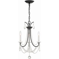 Crystorama Karrington Mini Chandelier KAR-90903-MK-CL-MWP