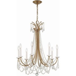Crystorama Karrington Chandelier KAR-90908-AG-CL-MWP