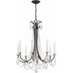 Crystorama Karrington Chandelier KAR-90908-MK-CL-MWP