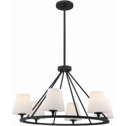 Crystorama Keenan Chandelier KEE-A3006-BF