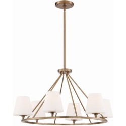 Crystorama Keenan Chandelier KEE-A3006-VG