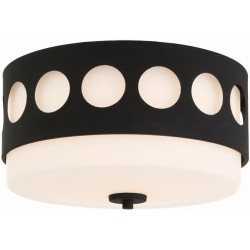 Crystorama Kirby Flush KIR-B8100-BF