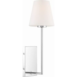 Crystorama Lena Sconce LEN-250-OP-CH