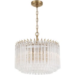 Crystorama Lofton Chandelier LOF-5005-AG