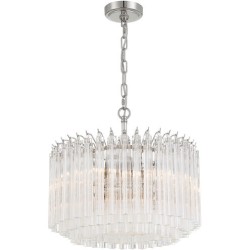 Crystorama Lofton Chandelier LOF-5005-PN