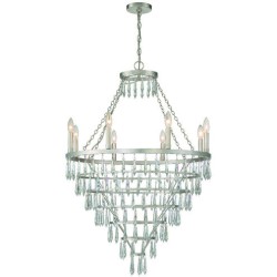 Crystorama Lucille Chandelier LUC-A9068-SA