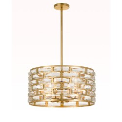 Crystorama Meridian Chandelier MER-4866-GA