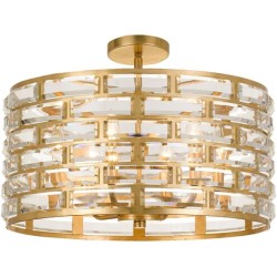 Crystorama Meridian Semi Flush MER-4866-GA_CEILING