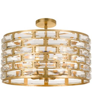 Crystorama Meridian Semi Flush MER-4866-GA_CEILING