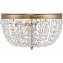 Crystorama Nola Flush NOL-314-VG-CL-MWP