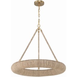 Crystorama Oakley Chandelier OAK-7536-SG