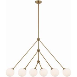 Crystorama Omni Chandelier OMN-3006-AG