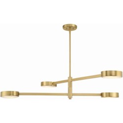 Crystorama Orson Chandelier ORS-734-MG-ST