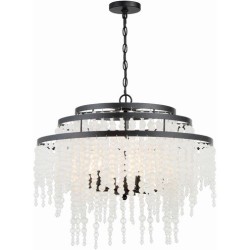 Crystorama Poppy Chandelier POP-A5076-MK-FR
