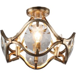Crystorama Quincy Semi Flush QUI-7624-DT