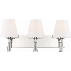 Crystorama Ramsey Bathroom Vanity Light RAM-A3403-PN