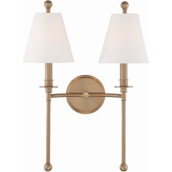Crystorama Riverdale Sconce RIV-383-AG