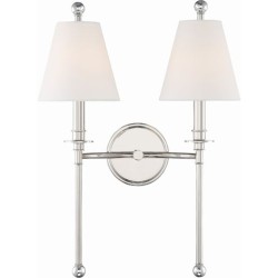 Crystorama Riverdale Sconce RIV-383-PN