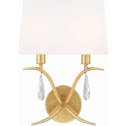 Crystorama Rollins Sconce ROL-18802-GA