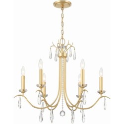 Crystorama Rollins Chandelier ROL-18816-GA