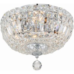 Crystorama Roslyn Flush ROS-A1004-CH-CL-MWP