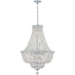 Crystorama Roslyn Chandelier ROS-A1009-CH-CL-MWP