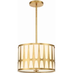 Crystorama Royston Mini Chandelier ROY-803-GA