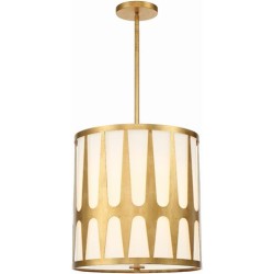 Crystorama Royston Mini Chandelier ROY-805-GA