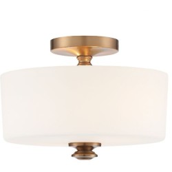 Crystorama Travis Semi Flush TRA-A3302-VG
