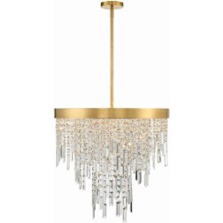 Crystorama Winfield Chandelier WIN-216-GA-CL-MWP