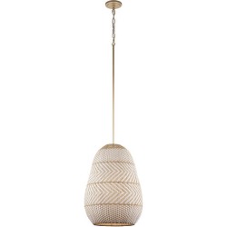 Crystorama Zanzibar Pendant ZAN-9013-SG