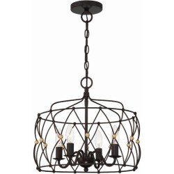 Crystorama Zucca Pendant ZUC-A9030-EB-GA