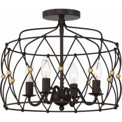 Crystorama Zucca Semi Flush ZUC-A9030-EB-GA_CEILING