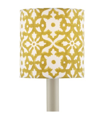 Currey Block Print Drum Chandelier Shade 0900-0002