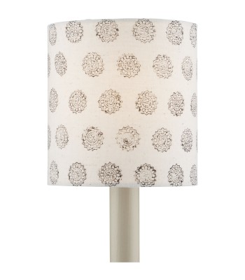 Currey Block Print Drum Chandelier Shade 0900-0006