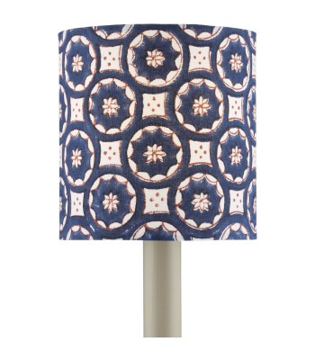 Currey Block Print Drum Chandelier Shade 0900-0008