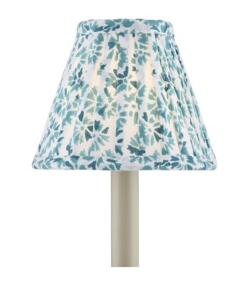 Currey Block Print Pleated Chandelier Shade 0900-0011