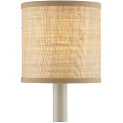 Currey Grasscloth Drum Chandelier Shade 0900-0028