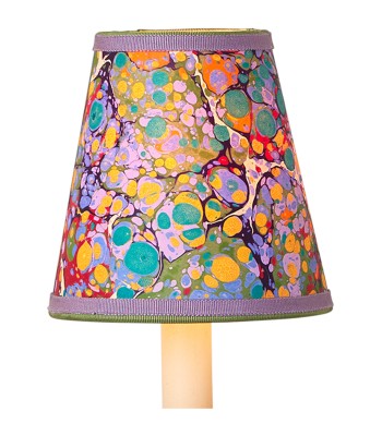 Currey Marble Tapered Chandelier Shade 0900-0033