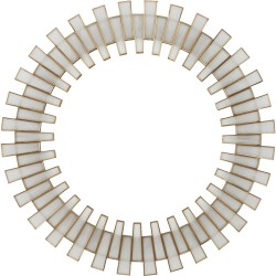 Currey Glasdele Mirror 1000-0145