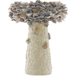 Currey Oyster Shell Bird Bath 1200-0053