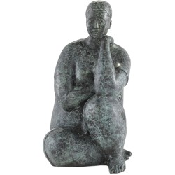 Currey Lady Meditating Sculpture 1200-0364