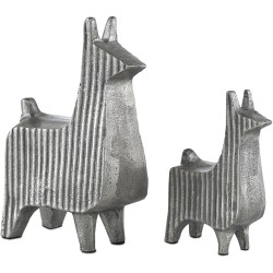 Currey Cria Llama Decorative Sculptures 1200-0378