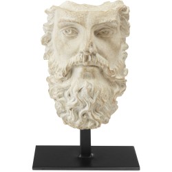 Currey Head of Zeus Sculpture 1200-0444