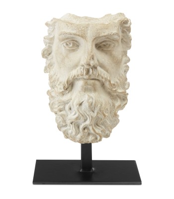 Currey Head of Zeus Sculpture 1200-0444