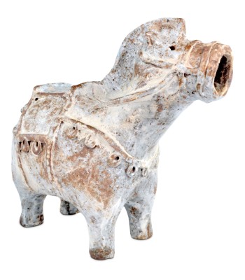 Currey Mongol Horse Statue 1200-0566