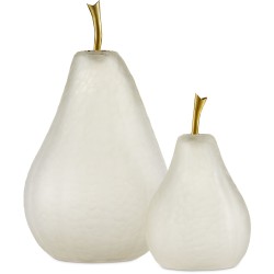 Currey Pear Sculptures 1200-0641