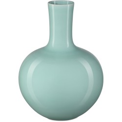 Currey Celadon Straight Neck Vase 1200-0671