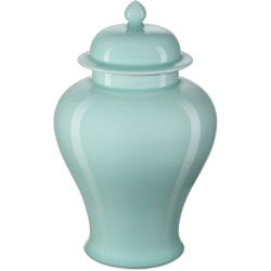 Currey Celadon Temple Jar 1200-0672