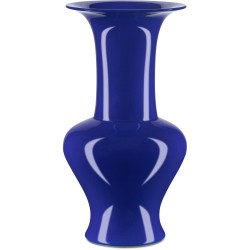 Currey Ocean Blue Corolla Vase 1200-0695